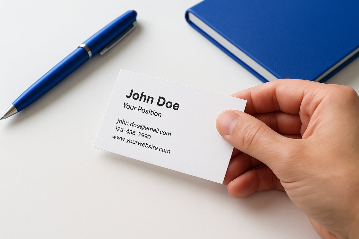 Erreurs À Éviter Et Bonnes Pratiques Pour Une Carte De Visite Réussie