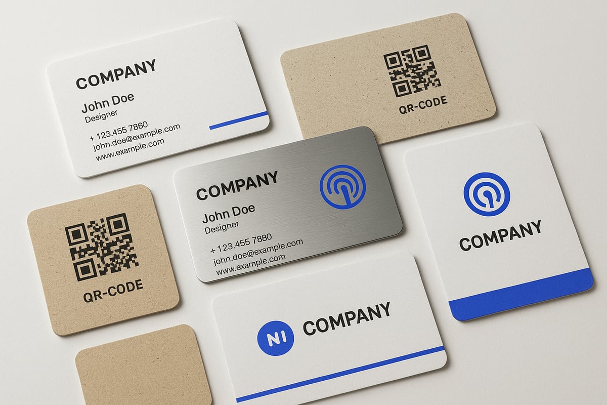 Designtrends und Innovationen bei Visitenkarten 2026