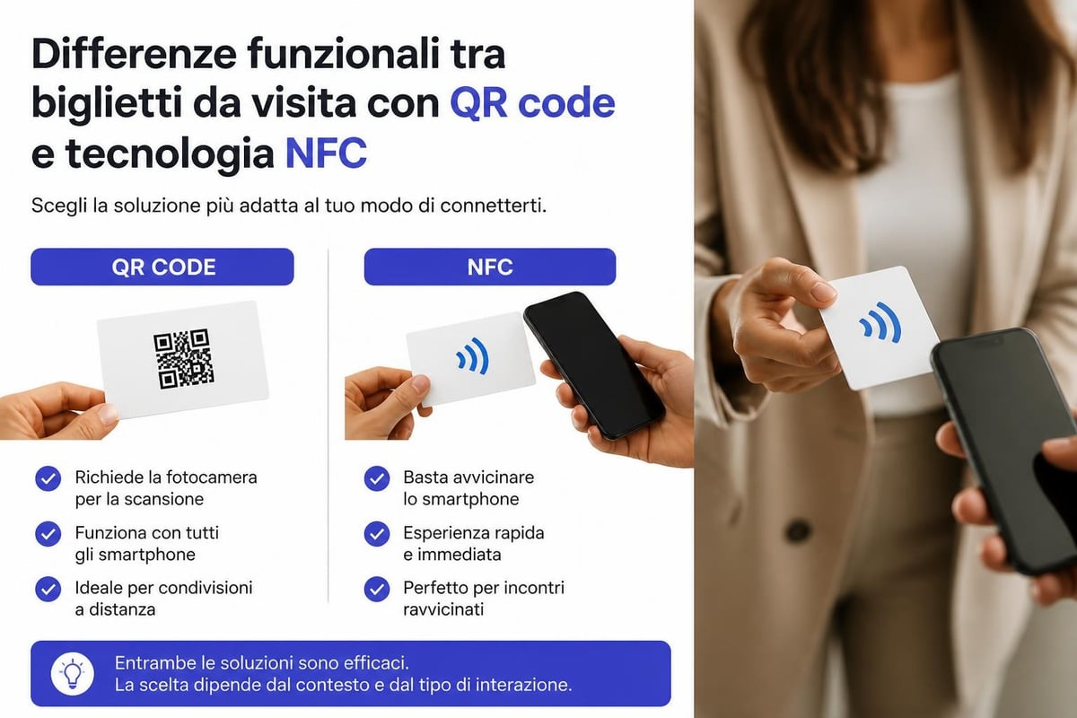 Confronto QR e NFC