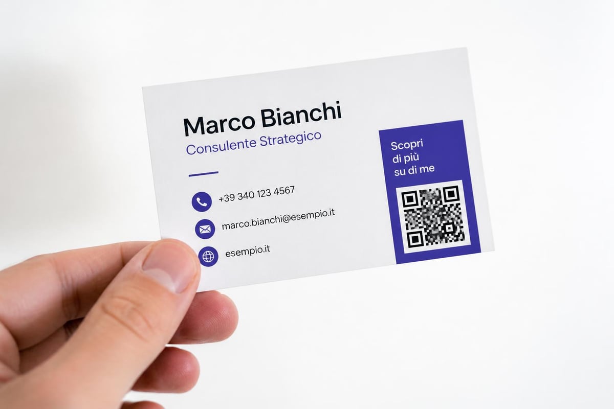 Elementi di design per biglietti da visita