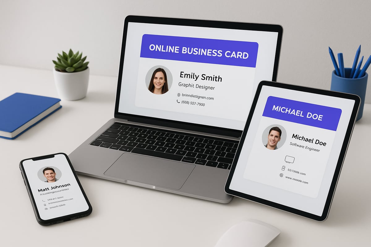 Die besten kostenlosen Anbieter für Online-Visitenkarten im Vergleich