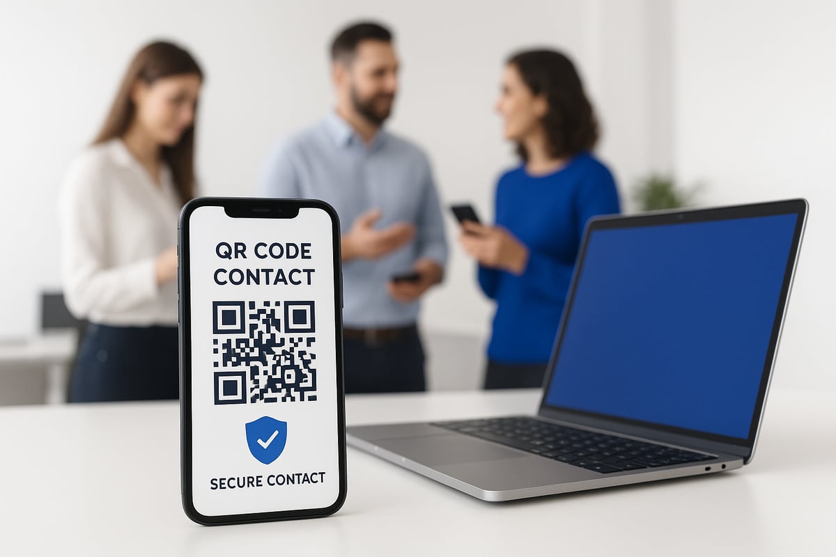 Datenschutz & Sicherheit bei QR Code Kontakten