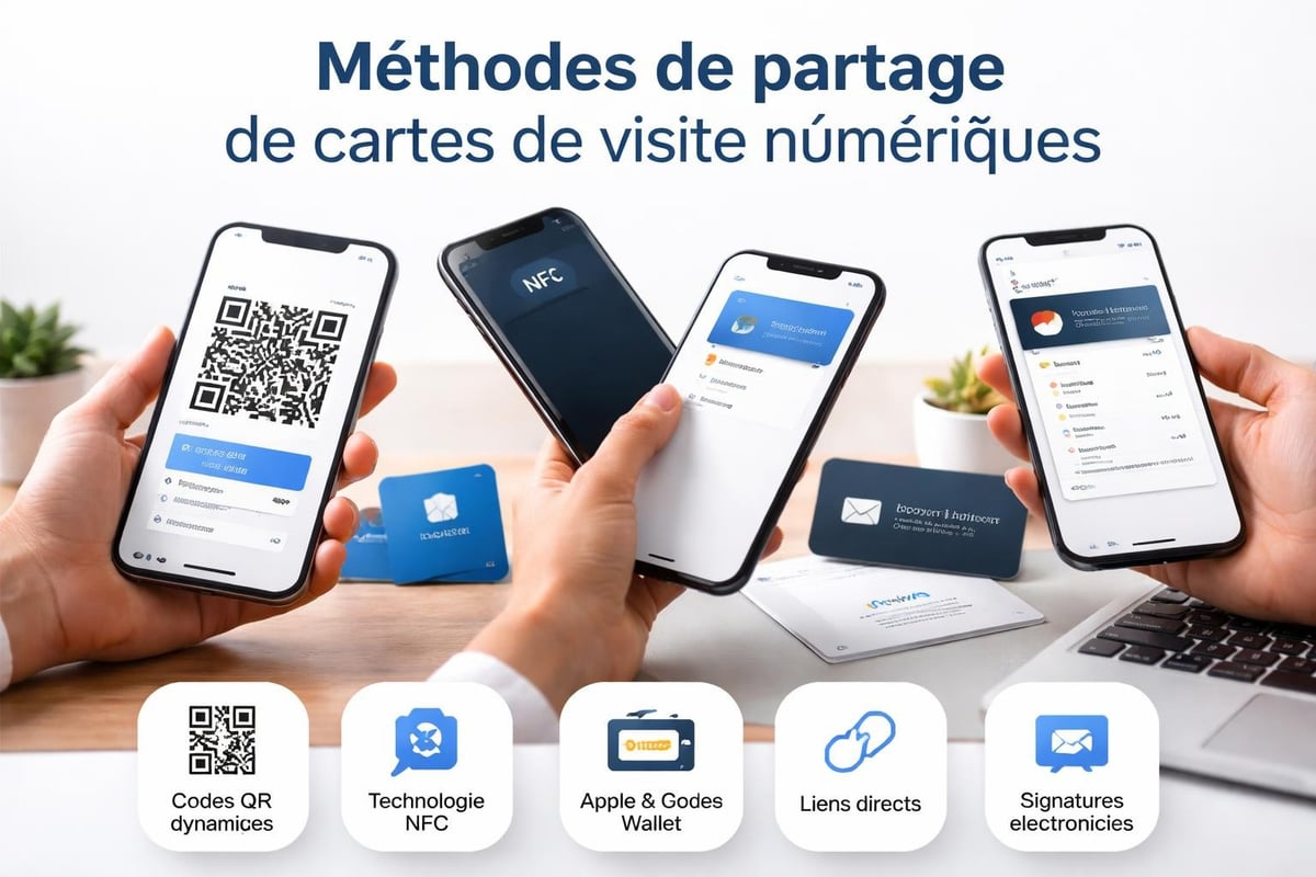 Technologies de partage pour cartes numériques