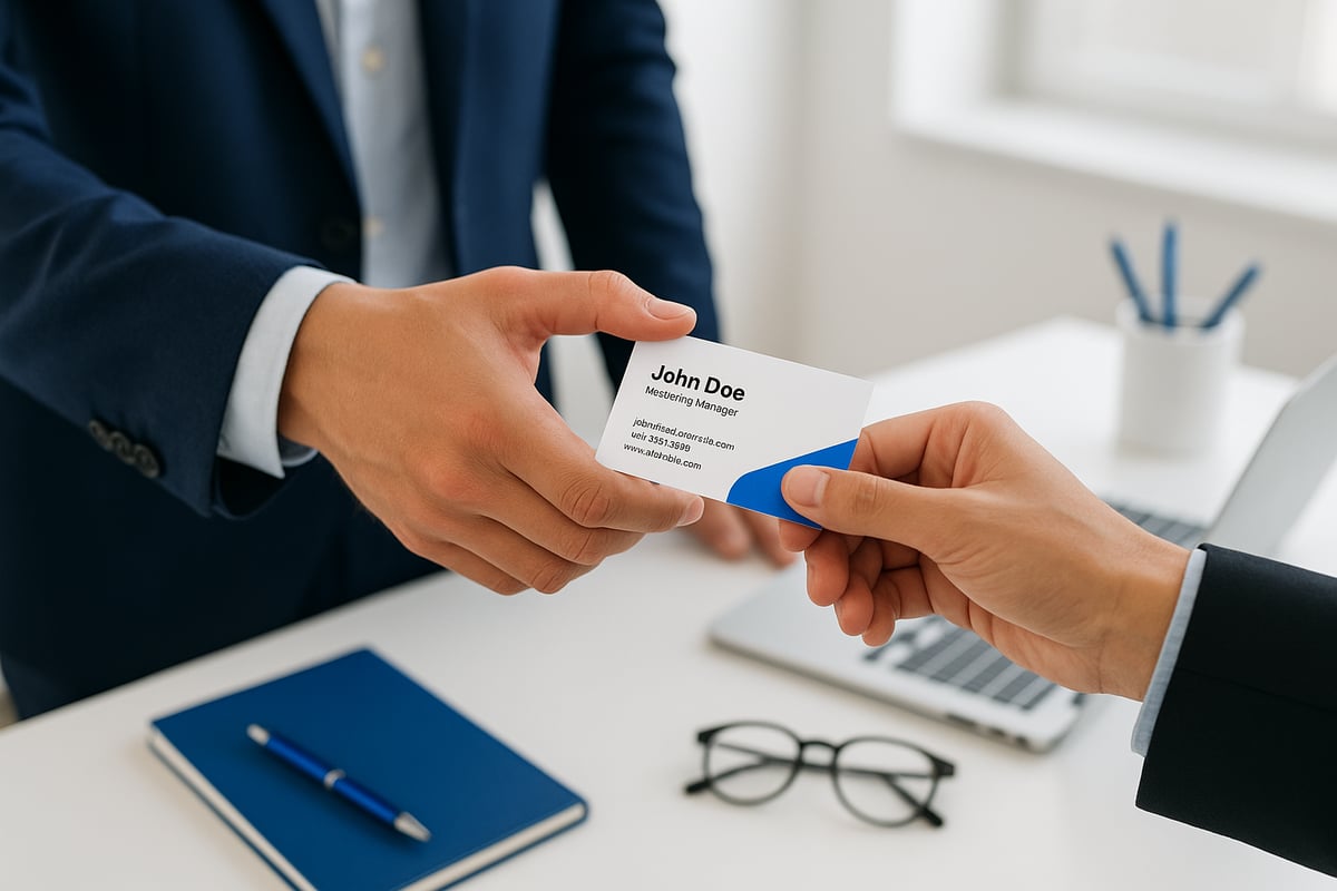 Pourquoi la Carte de Visite Personnalisée Reste Indispensable en 2026