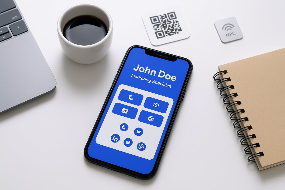 Was ist eine digitale Visitenkarte?