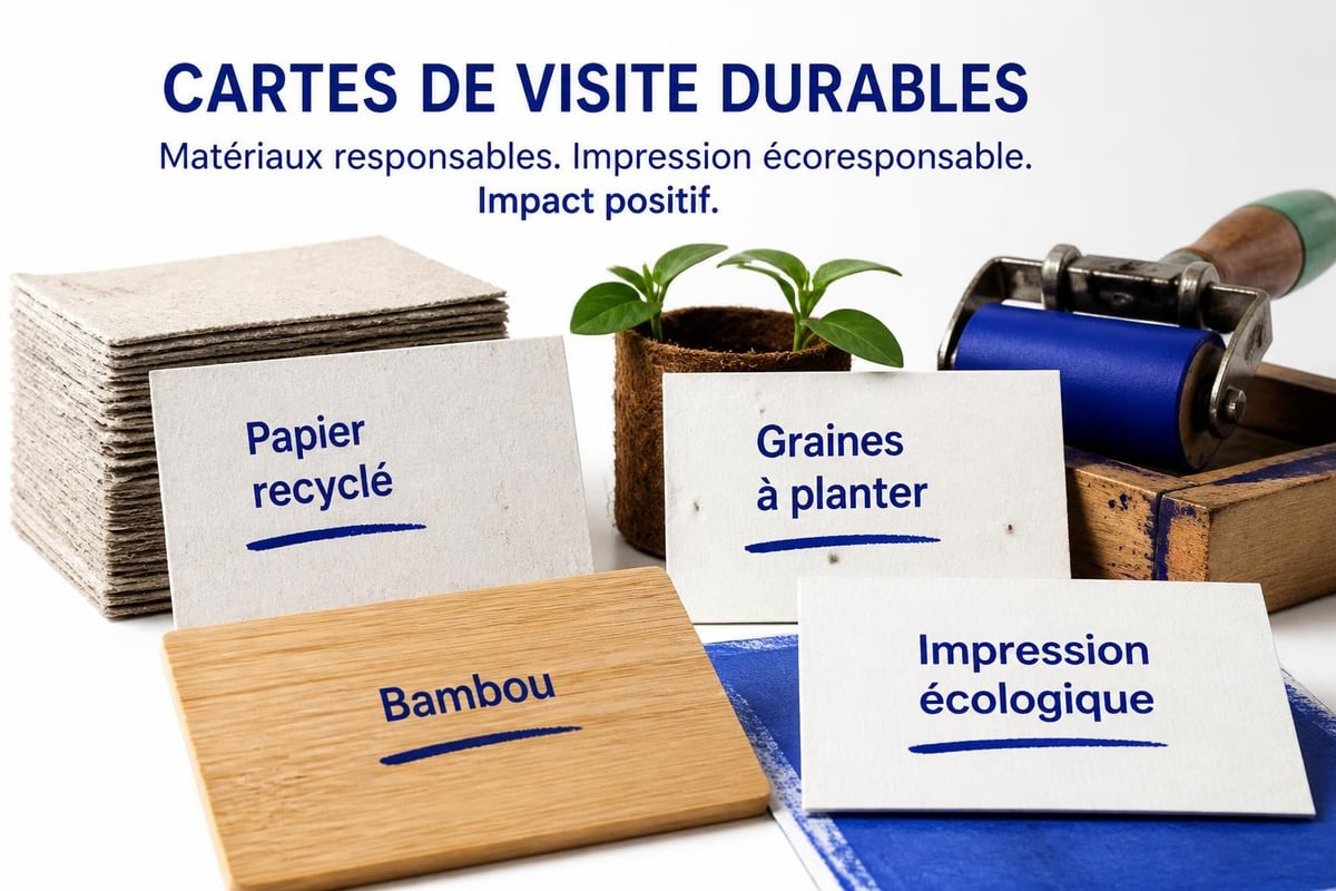Cartes de visite écologiques