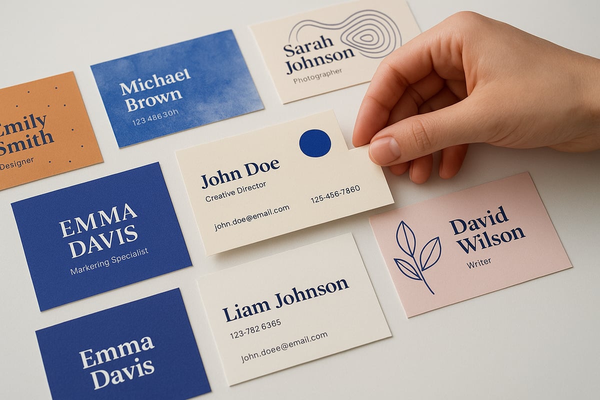 Conseils de Personnalisation pour une Carte de Visite Unique
