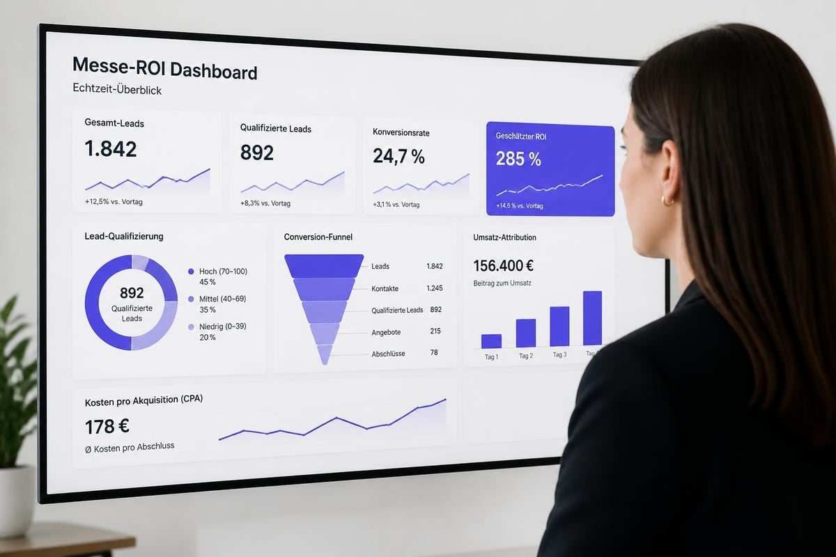 ROI Dashboard Messen
