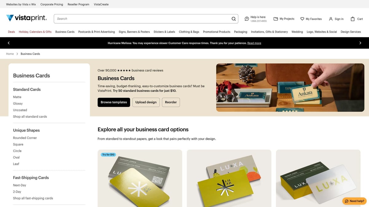 9 Essential Business Card Design Site Picks for 2025 - Vistaprint