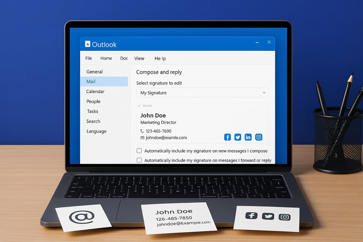 Schritt-für-Schritt: Signatur in Outlook 2026 erstellen und einrichten