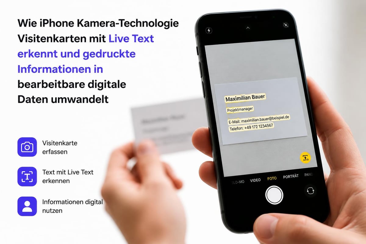 IPhone OCR scanning process