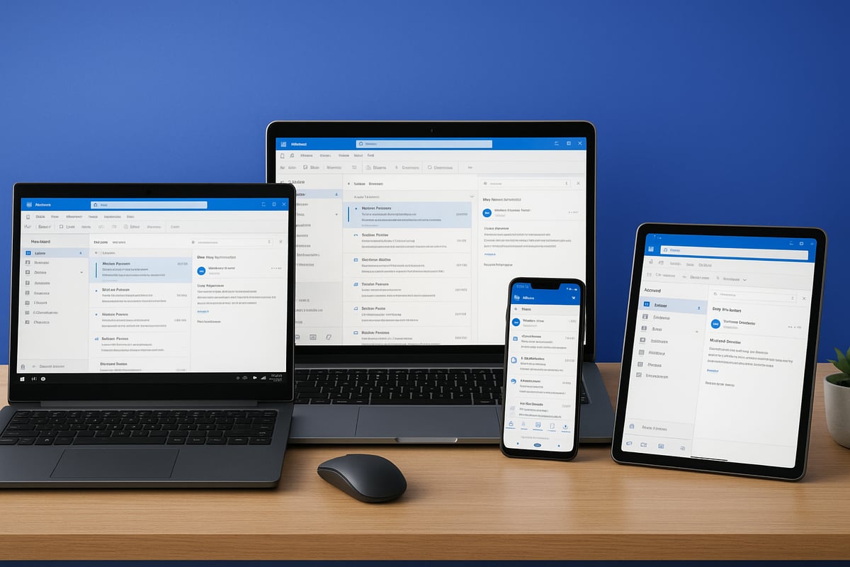 E-Mail-Konten auf verschiedenen Geräten und Plattformen einrichten
