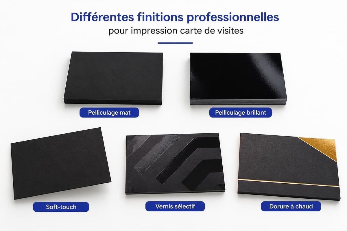 Finitions cartes professionnelles