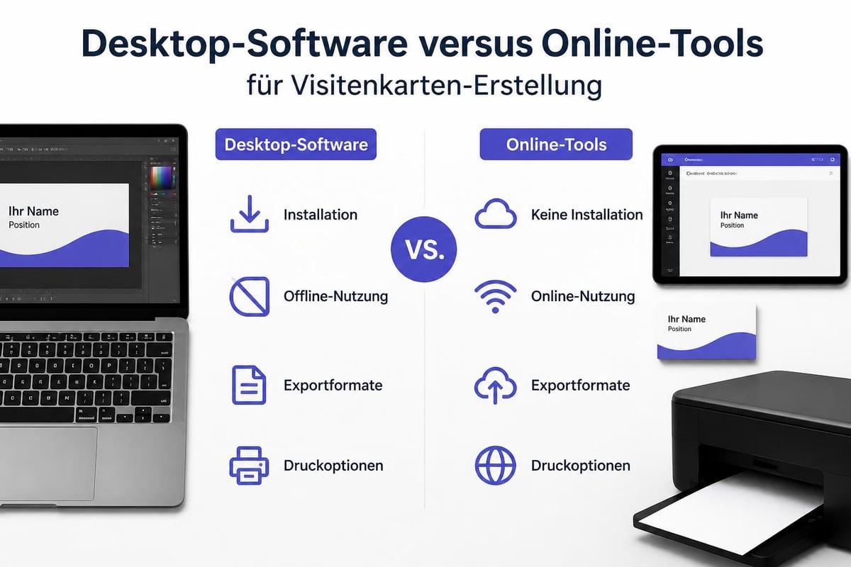 Vergleich von Design-Software-Optionen