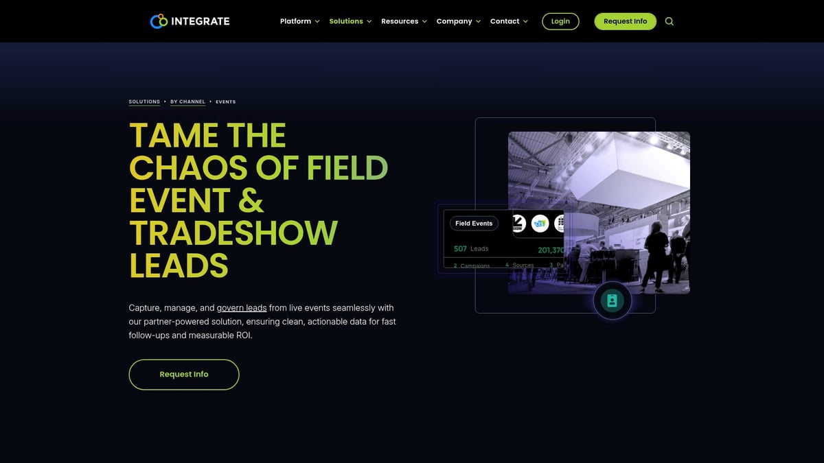 7 Essential Lead Capture App For Events Solutions in 2025 - Akkroo (now Integrate Events)