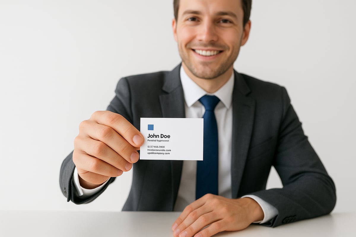 Die Bedeutung moderner Visitenkarten im Jahr 2025