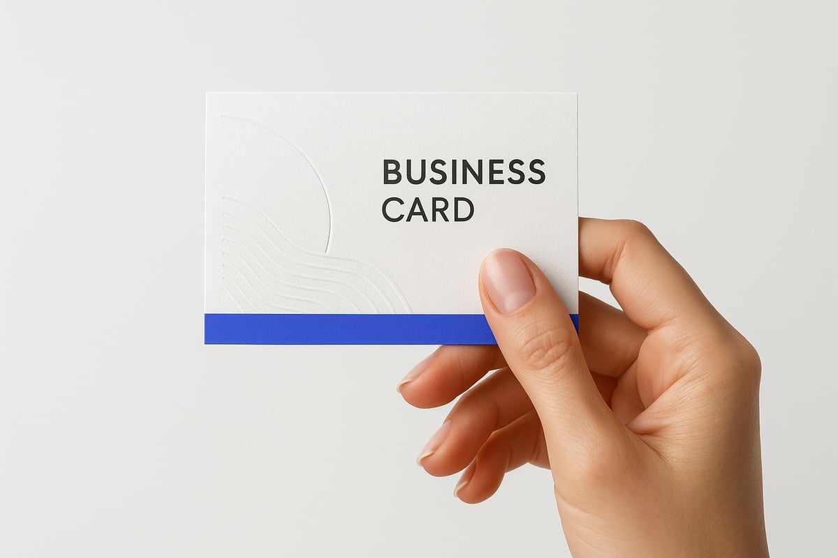 Stampa e produzione: come realizzare biglietti da visita fisici di qualità