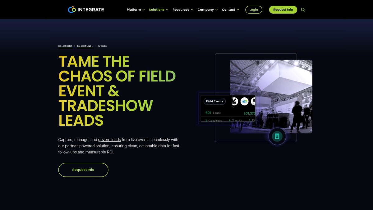 7 Essential Lead Capture App for Trade Shows in 2025 - Akkroo (now Integrate Events)