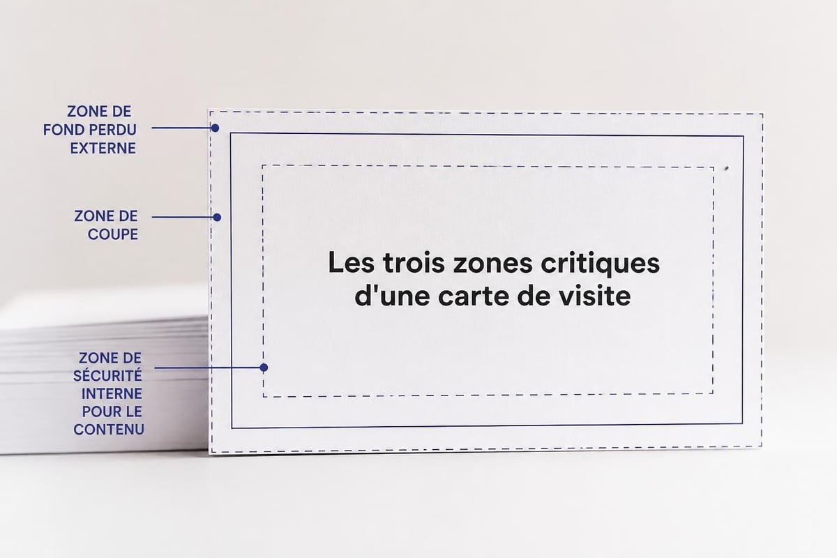 Zones carte de visite