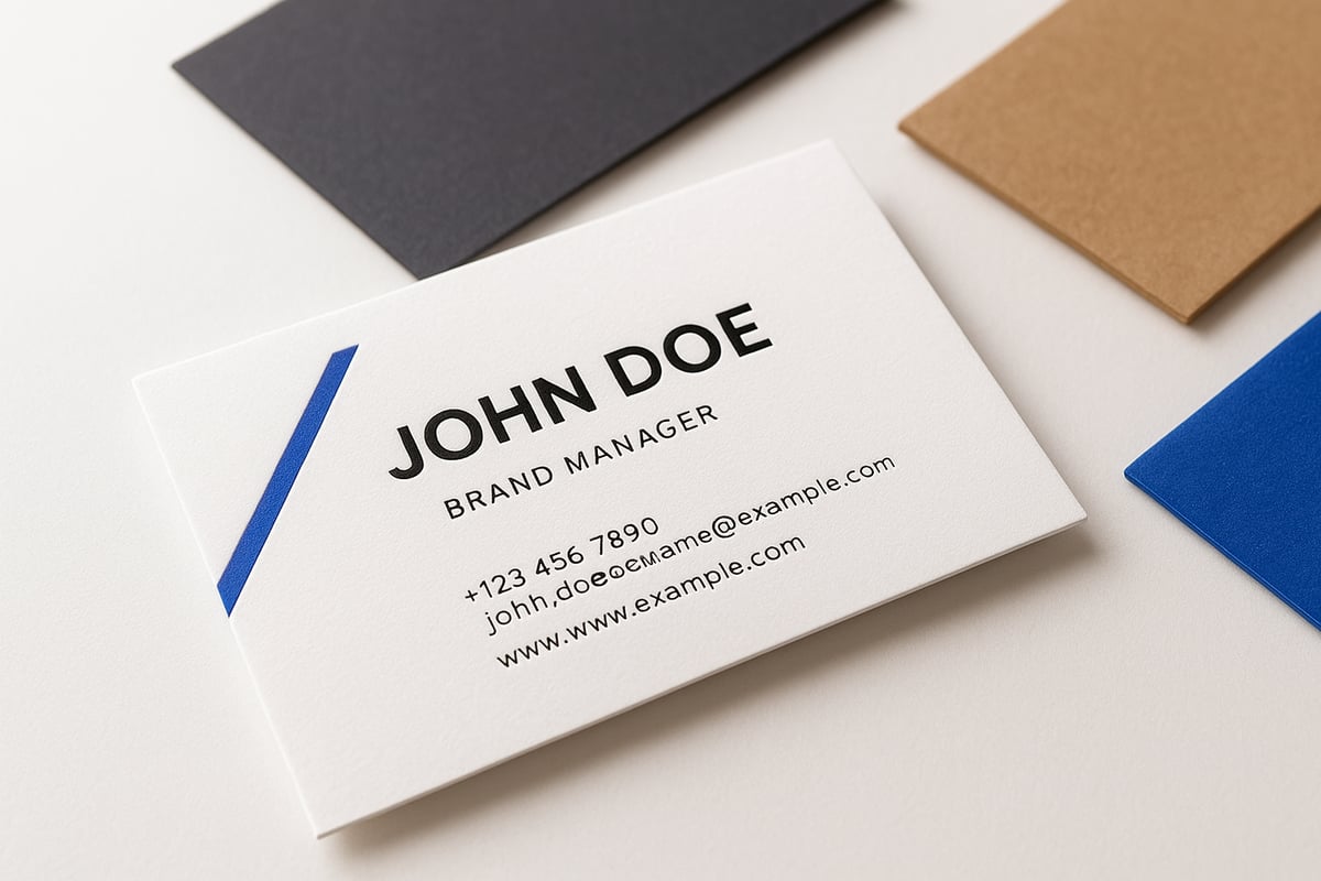 Die Grundlagen des Visitenkartendesigns 2025