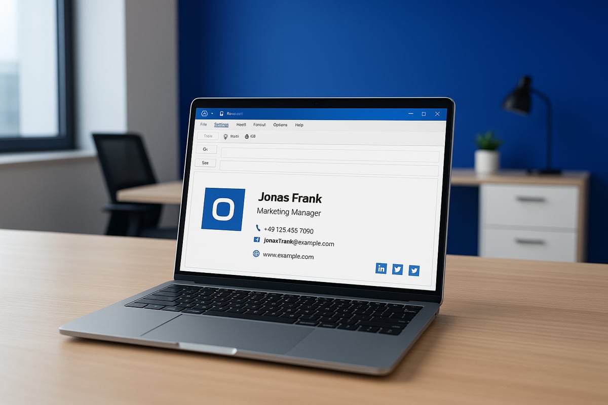 Warum eine professionelle Outlook-Signatur 2025 unverzichtbar ist