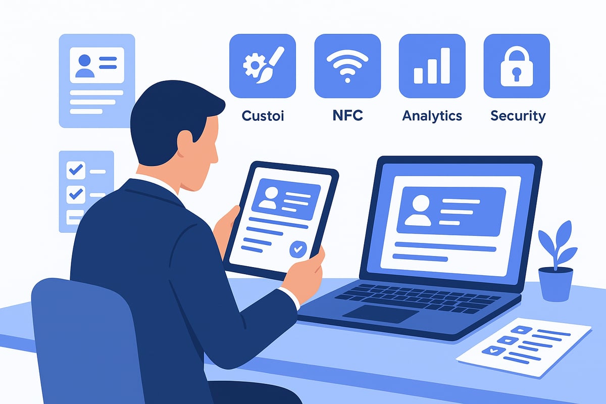 Choosing the Right E Business Card Platform for Your Needs