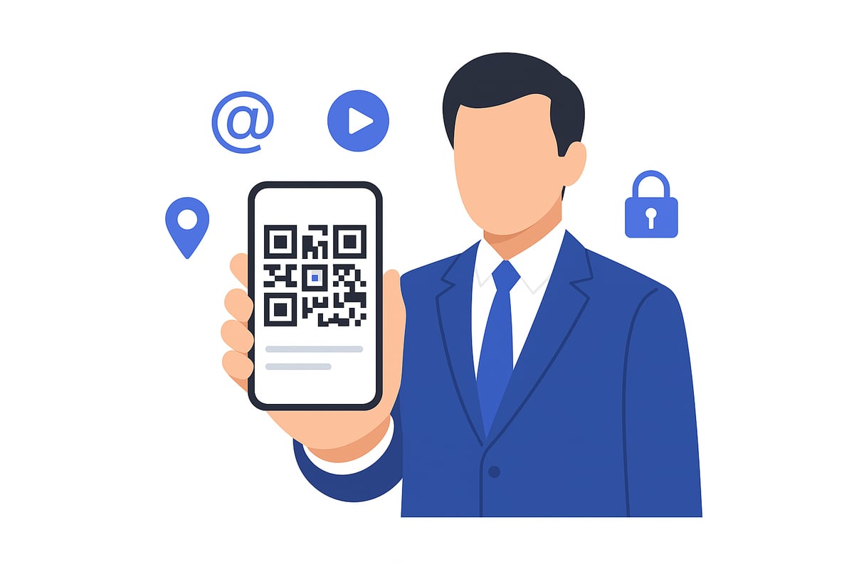 What Is a QR Code Visiting Card and How Does It Work?