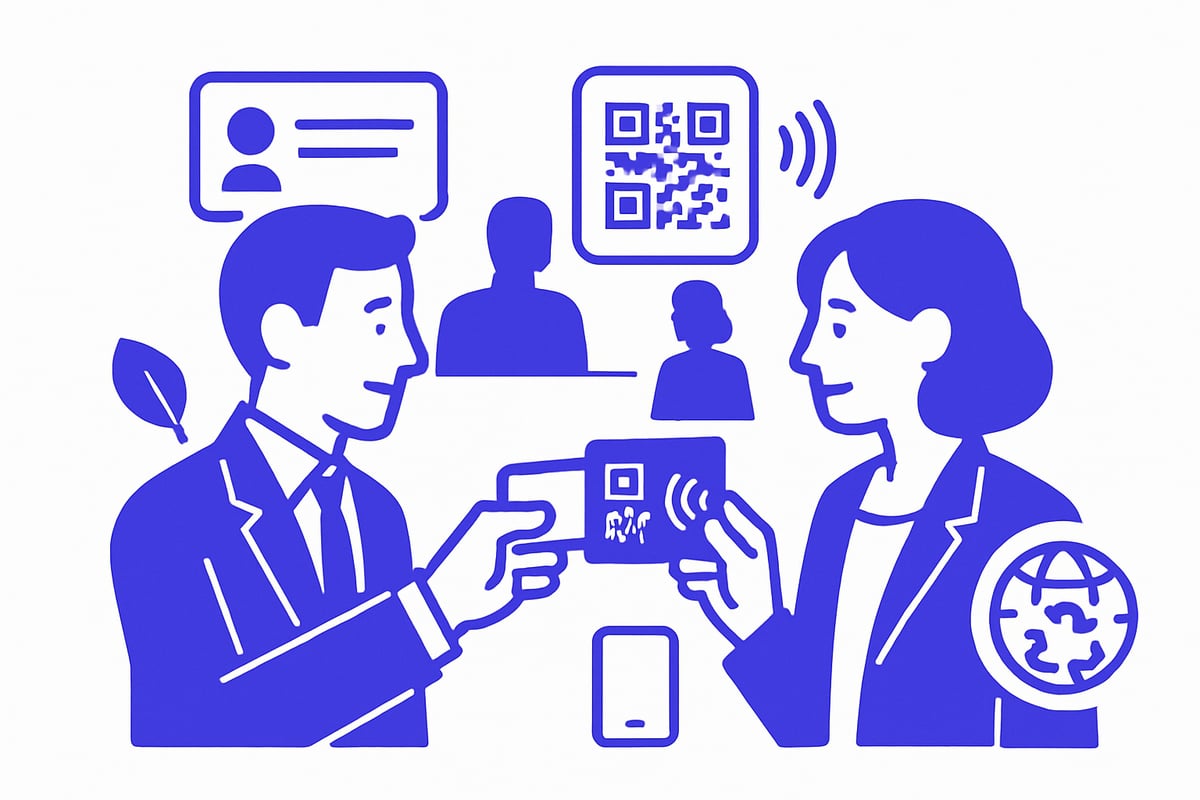 The Evolution of Networking Business Cards in 2025