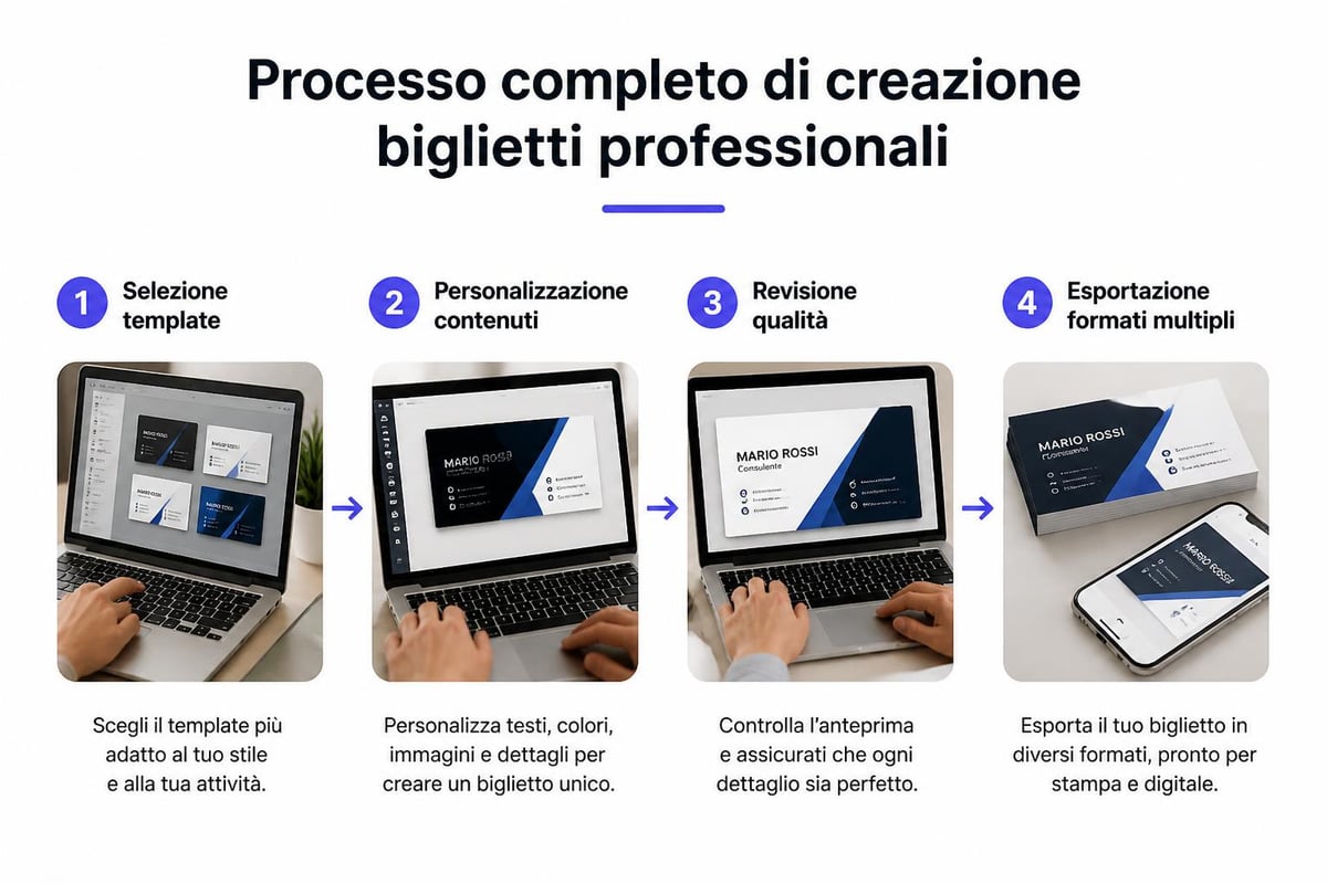 Workflow creazione biglietti