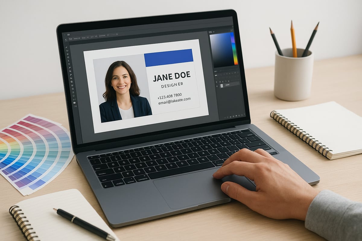 Schritt-für-Schritt-Anleitung: Visitenkarten mit Foto gestalten