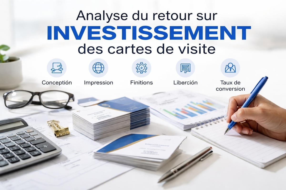 Calcul du ROI des cartes de visite