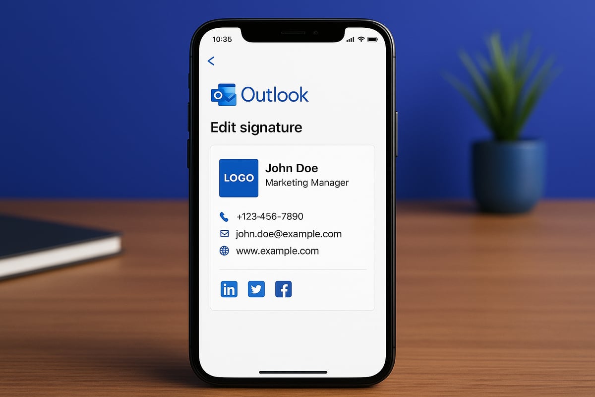 Design & Inhalt: Die perfekte Outlook Mobile Signatur gestalten