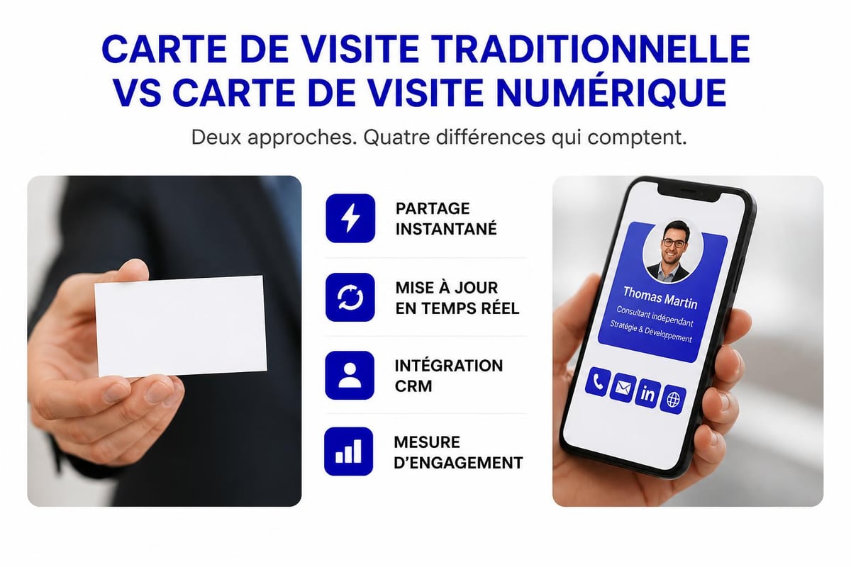 Comparaison carte physique et numérique