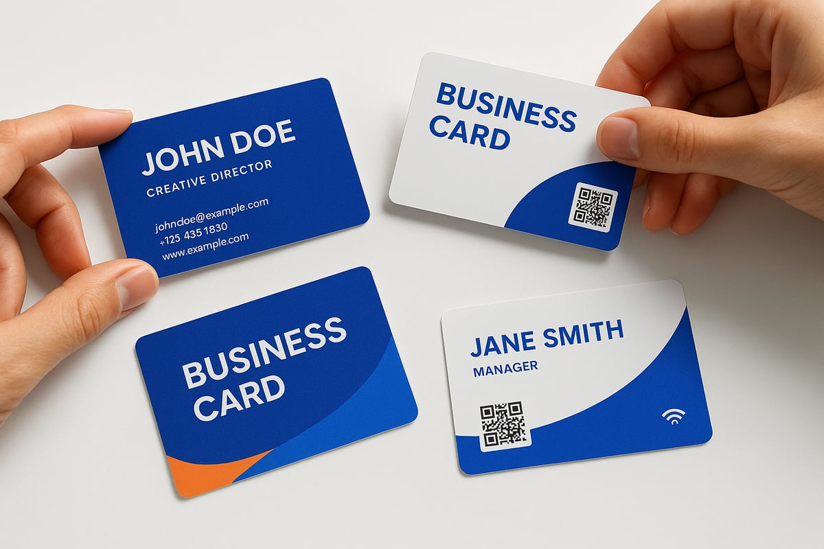 Les tendances design 2025 pour créer une carte de visite avec style