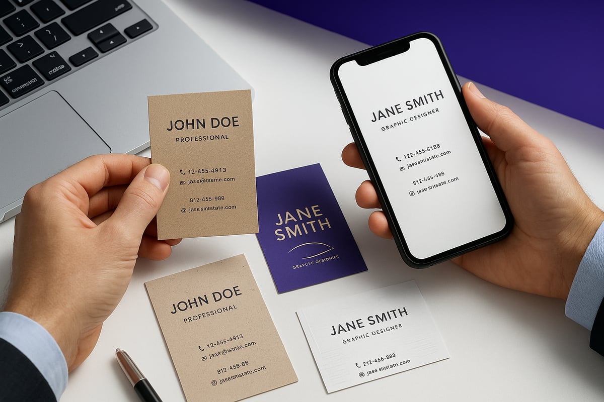 Come Scegliere il Biglietto da Visita Perfetto per la Tua Professione