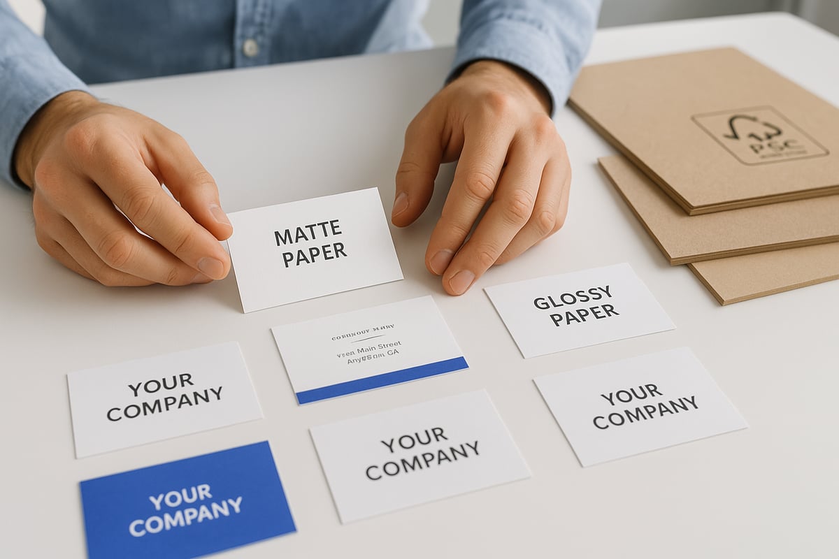 Visitenkarten drucken: Möglichkeiten und Anbieter