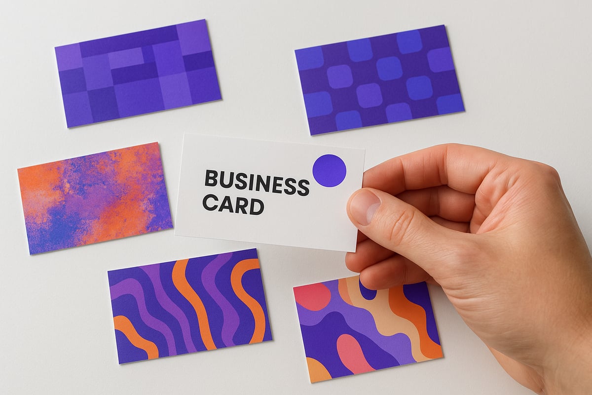 Perché Scegliere uno Sfondo Creativo per il Tuo Biglietto da Visita