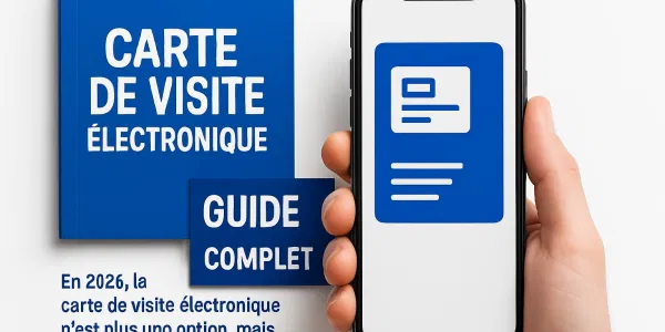 Guide Complet de la Carte de Visite Electronique 2026