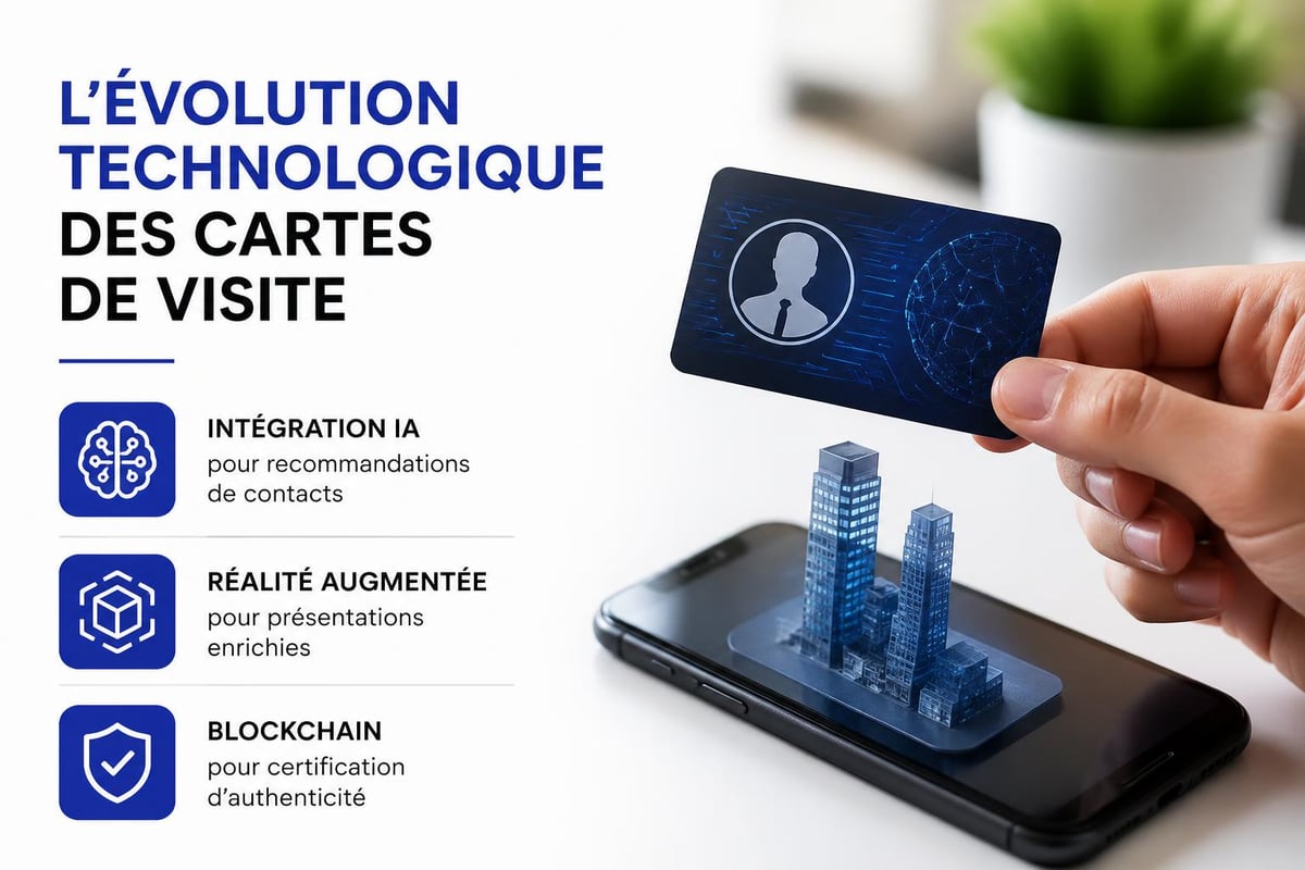 Technologies cartes visite 2026