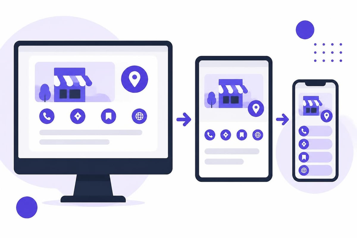 Mobile business card experience