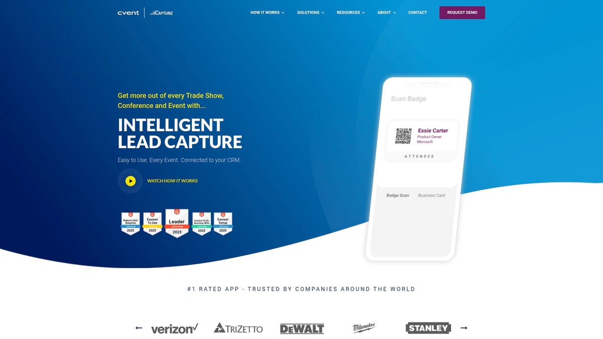 7 Essential Lead Capture App For Events Solutions in 2025 - iCapture