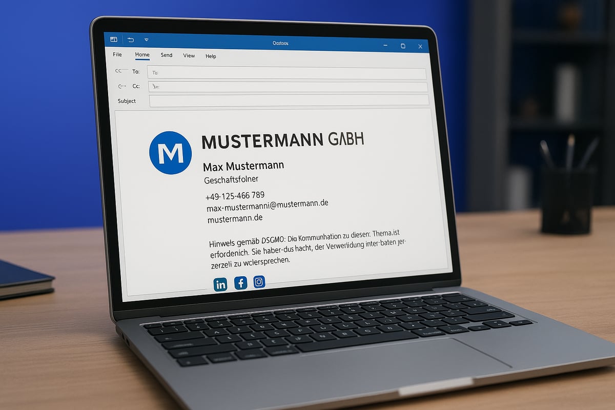 Warum eine professionelle Outlook-Signatur 2026 unverzichtbar ist