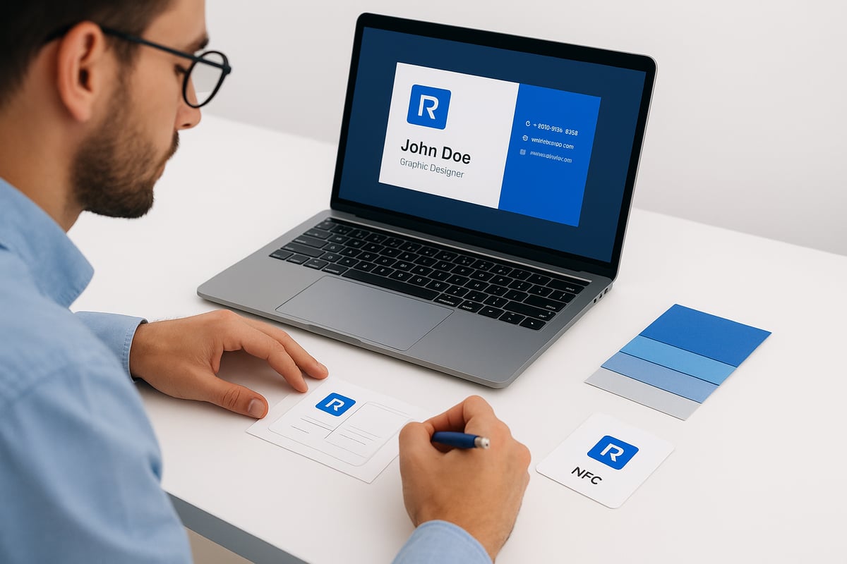 Étapes pour créer une carte de visite professionnelle en 2026