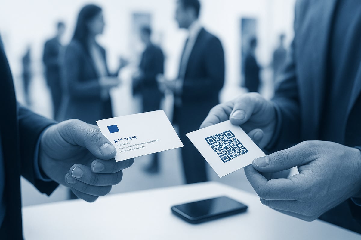 Pourquoi la carte de visite reste essentielle en 2025