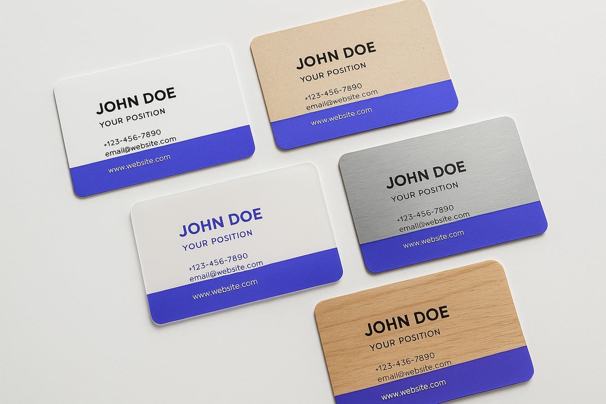 Come Scegliere il Materiale Giusto per i Biglietti da Visita