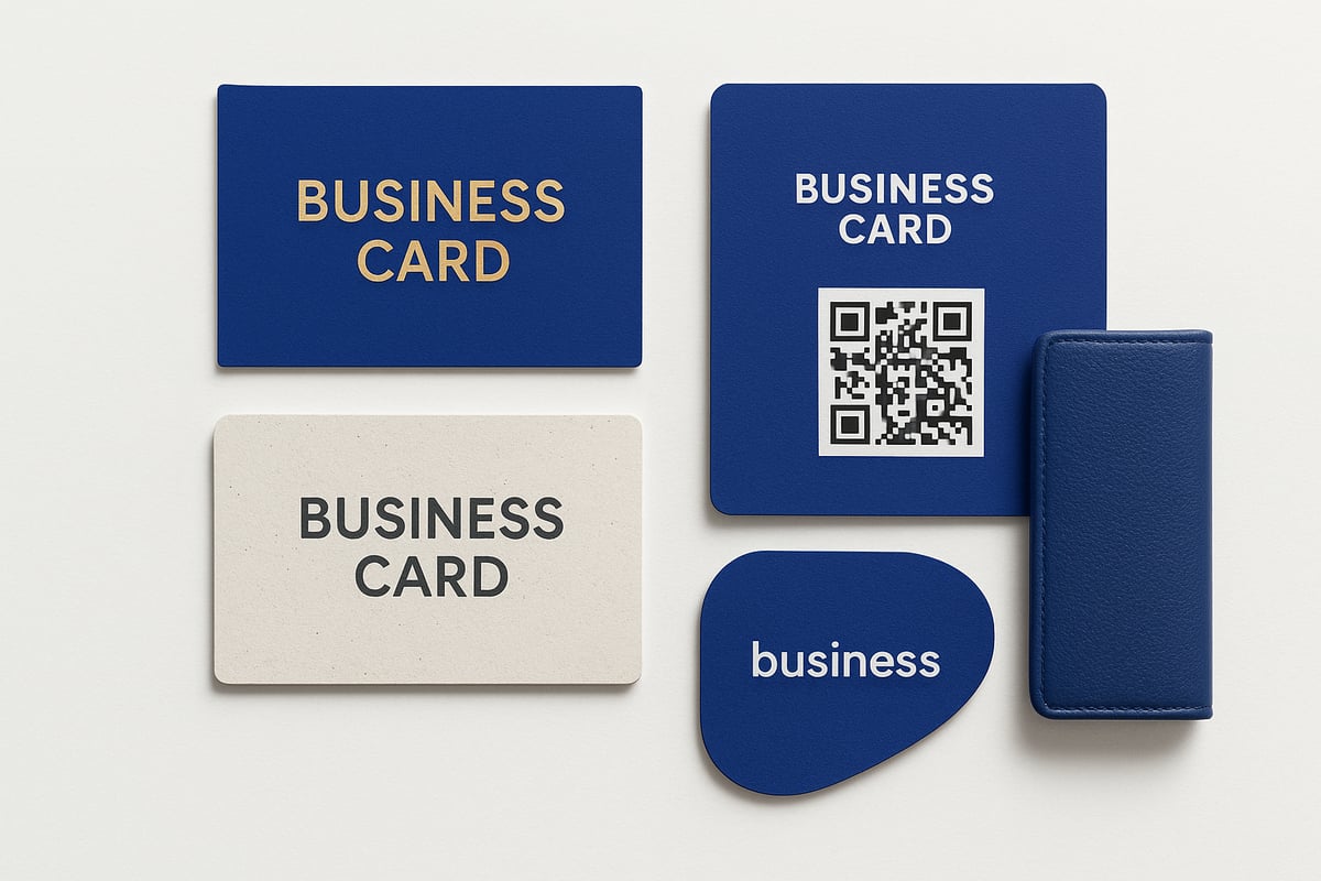 Les différents types de cartes de visite en 2026