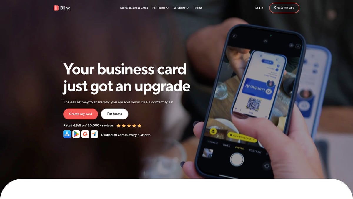 9 Essential Digital Business Card Platform Picks for 2025 - Blinq