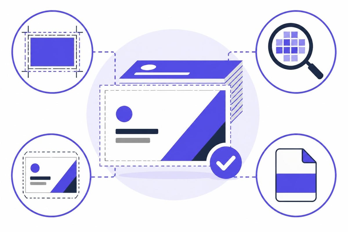 Business card technical specifications
