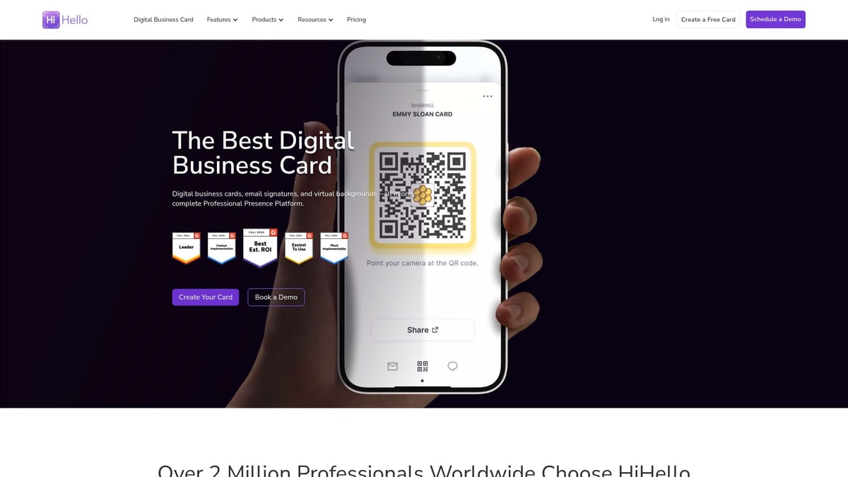 9 Essential Name Card App Picks for Professionals in 2025 - HiHello