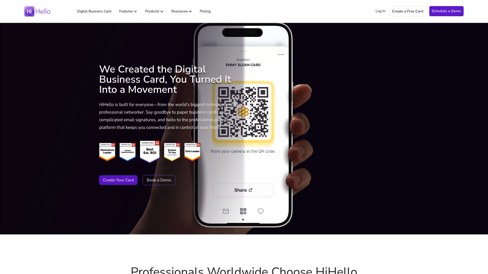 7 Best Digital Visiting Card Maker Tools for 2025 - HiHello